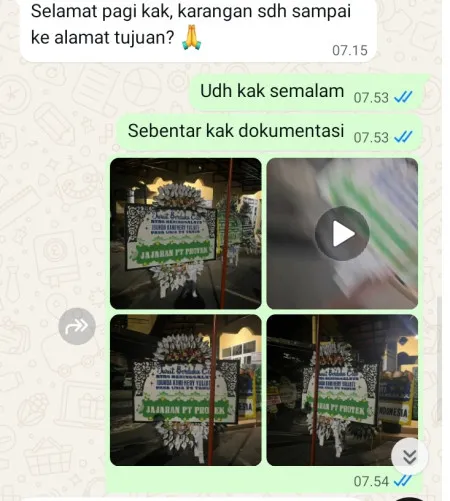 Pengiriman Papan Bunga Selamat Jalan Sudirman Jakarta